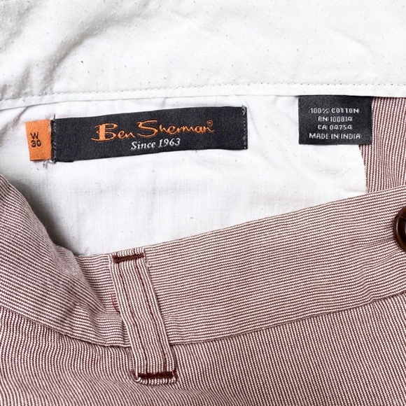 Ben Sherman Men’s pinstripe Shorts - Picture 6 of 12